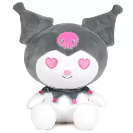 Hello Kitty Kuromi šedá plyšová hračka 16 cm fotografii produktu