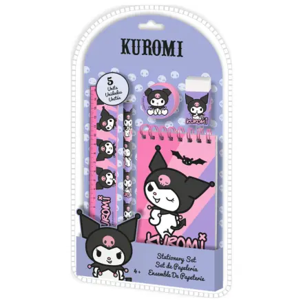 Hello Kitty Kuromi sada psacích potřeb 5 kusů fotografii produktu