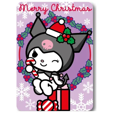 Hello Kitty Kuromi vánoční flísová deka fotografii produktu