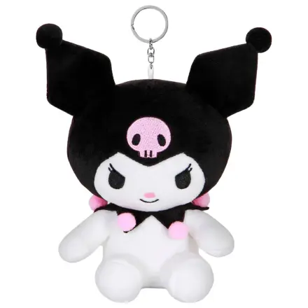 Hello Kitty Kuromi plyšová klíčenka 15cm fotografii produktu
