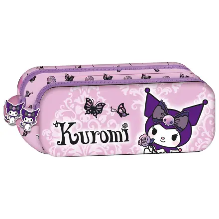 Hello Kitty Kuromi fialové pouzdro na tužky fotografii produktu
