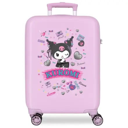 Hello Kitty Kuromi Retropop ABS cestovní kufr na kolečkách 55cm fotografii produktu