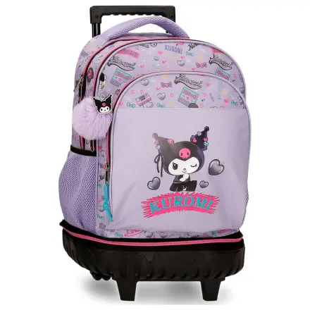 Hello Kitty Kuromi Retropop vysouvací kompaktní kufr na kolečkách 43 cm fotografii produktu