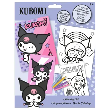 Hello Kitty Kuromi Sada na vybarvování fotografii produktu