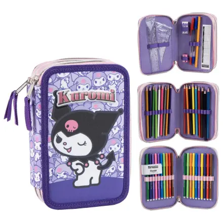Hello Kitty Kuromi trojitý penál fotografii produktu