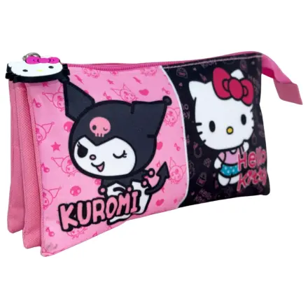 Hello Kitty & Kuromi trojitý penál fotografii produktu