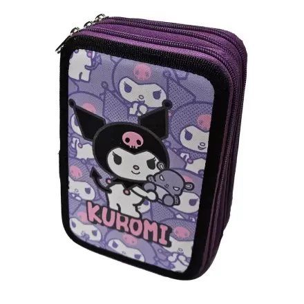 Hello Kitty Kuromi trojitý penál termékfotója