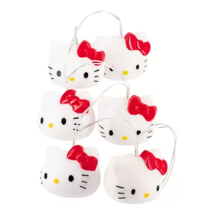 Světelný řetěz Hello Kitty Heads 160 cm fotografii produktu