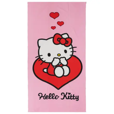 Hello Kitty Love ručník 70x140cm fotografii produktu