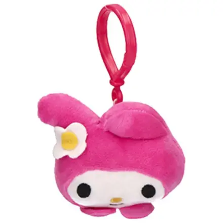Hello Kitty My Melody 3D plyšová figurka s věšákem, přívěsek na tašku 10 cm fotografii produktu