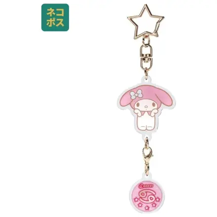 Hello Kitty My Melody Rak Astrologický Symbol Přívěsek na klíče fotografii produktu