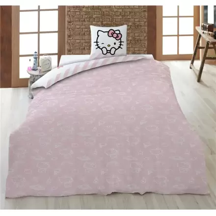 Hello Kitty bavlněný povlak na peřinu do postele 90cm fotografii produktu