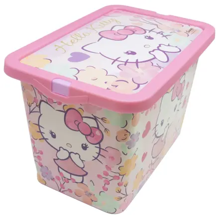 Hello Kitty Pastel plastový úložný box 7 L fotografii produktu