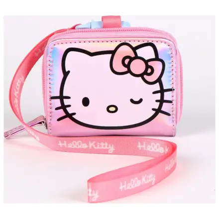 Hello Kitty Růžová Irizující Peněženka fotografii produktu