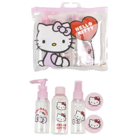 Hello Kitty růžová cestovní hygienická sada fotografii produktu