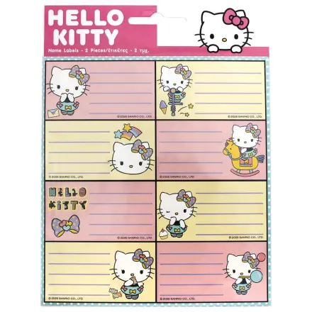 Hello Kitty Playbook štítky 16 ks fotografii produktu