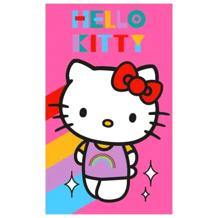 Hello Kitty Rainbow ručník na ruce, ručník na obličej, ručník fotografii produktu