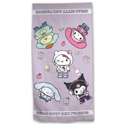Hello Kitty plážový ručník 100% bavlna 90x170cm fotografii produktu