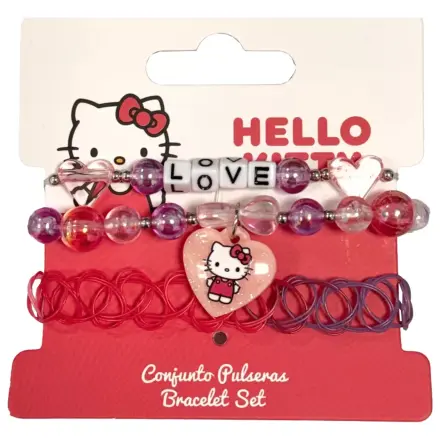 Hello Kitty sladký náramek sada 3 kusů fotografii produktu