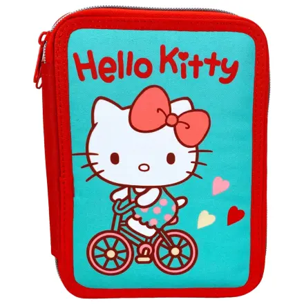Hello Kitty Sweetheart naplněné dvoupatrové pouzdro na tužky fotografii produktu
