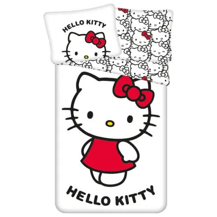 Hello Kitty Bílý povlak na peřinu fotografii produktu