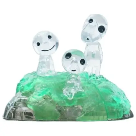 Princess Mononoke Kumukumu Crystal figurka Kodama fotografii produktu