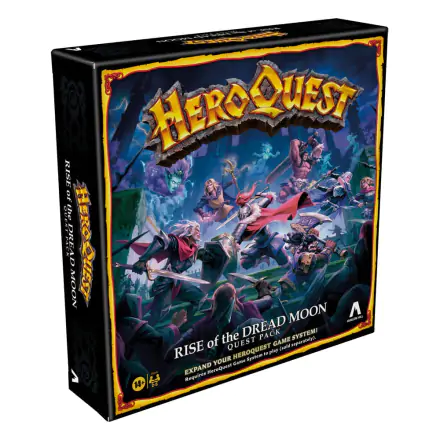 HeroQuest Board Game Expansion Rise of the Dread Moon Quest Pack *Anglická verze* fotografii produktu