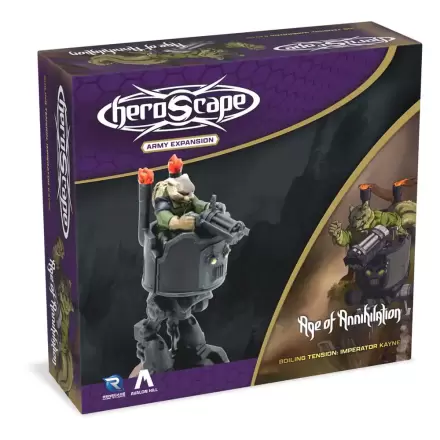 Heroscape Rozšíření armády Boiling Tension: Imperator Kayne Anglická verze fotografii produktu