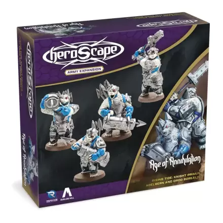 Heroscape Expansion Rising Tide - Knight Primus Adelbern & Ordo Borealis Army *English Version* - Rozšíření fotografii produktu