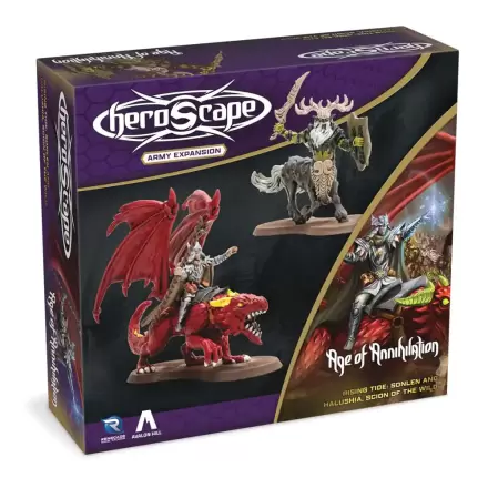 Heroscape Expansion Rising Tide - Sonlen & Halushia, Scion of the Wild Army *Anglická verze* - Rozšíření fotografii produktu