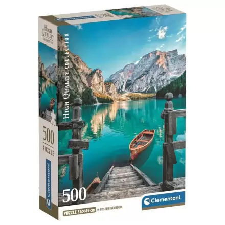 Vysoce kvalitní puzzle Braies Lake 500 dílků fotografii produktu