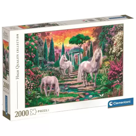 Vysoce kvalitní klasické zahradní Jednorožci puzzle 2000 dílků fotografii produktu