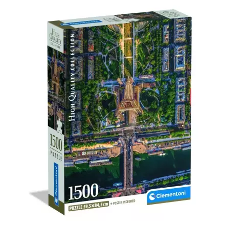 Vysoce kvalitní puzzle Flying Over Paris 1500ks termékfotója