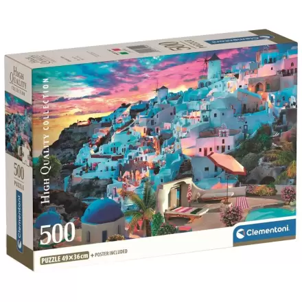 Vysoce kvalitní puzzle s výhledem na Řecko 500ks fotografii produktu