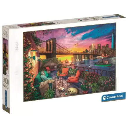 Vysoce kvalitní puzzle Manhattan Balcony Sunset 3000 dílků fotografii produktu