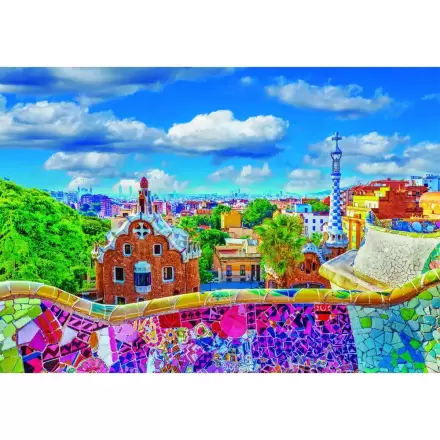 Vysoce kvalitní puzzle Park Güell Barcelona 1000 dílků termékfotója