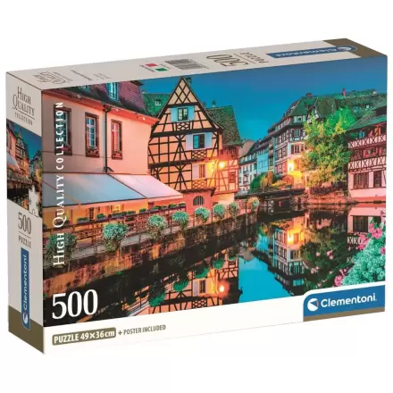 Vysoce kvalitní puzzle Strasbourg Old Town 500ks fotografii produktu