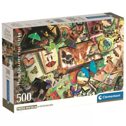 Vysoce kvalitní puzzle Motýl 500ks fotografii produktu