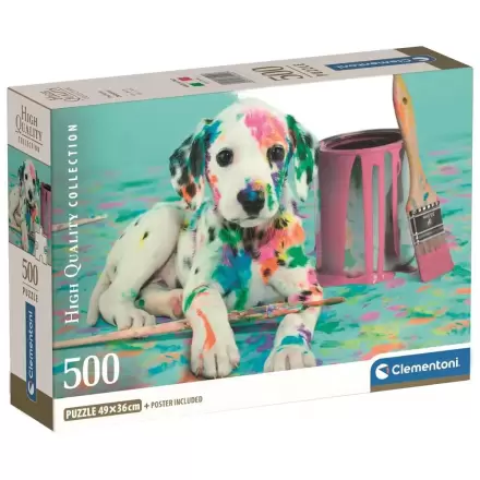 Vysoce kvalitní vtipné puzzle Dalmatin 500ks fotografii produktu