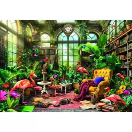 Vysoce kvalitní puzzle The Greenhouse Library 1000 dílků termékfotója