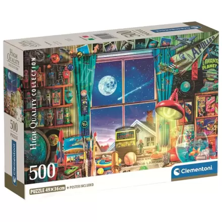 Kvalitní To The Moon puzzle 500ks fotografii produktu