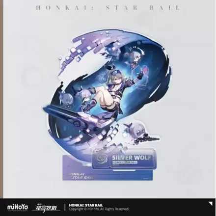 Honkai: Star Rail Akrylová Figurka: Silver Wolf 17 cm fotografii produktu