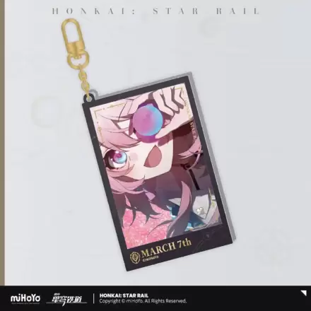 Honkai: Star Rail Countdown Departure Series akrylová klíčenka March 7th Glitter 9 cm fotografii produktu
