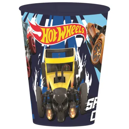 Hot Wheels Blue Fire plastový hrnek 260 ml fotografii produktu