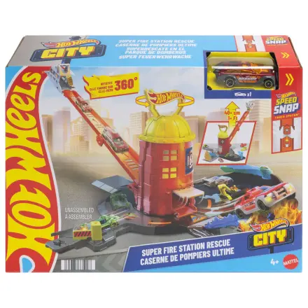 Hot Wheels City Hasičská stanice playset fotografii produktu