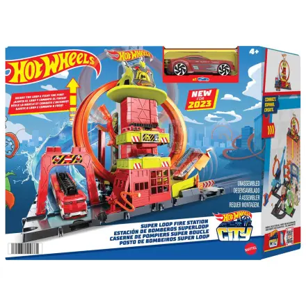Hot Wheels City Super požární stanice herní set fotografii produktu