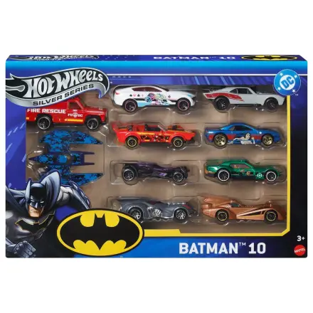 Hot Wheels DC Universe Batman balení 10 vozidel fotografii produktu
