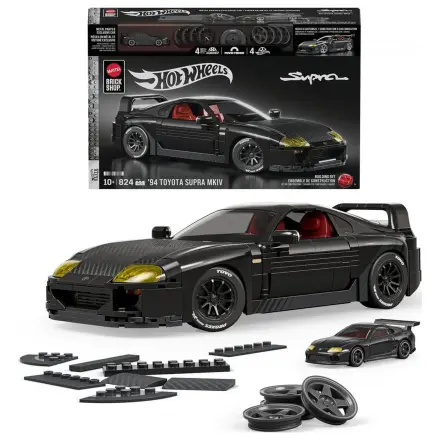 Hot Wheels Elite Mattel Brick Shop Stavebnice 1/16 '94 Toyota Supra MKIV fotografii produktu