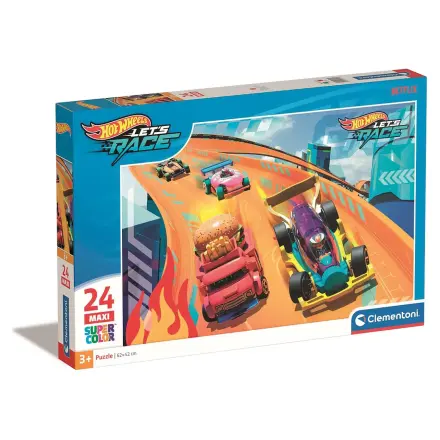 Hot Wheels maxi puzzle 24 dílků fotografii produktu