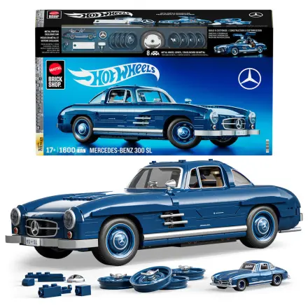 Hot Wheels Mercedes 300SL Premium konstrukční sada fotografii produktu